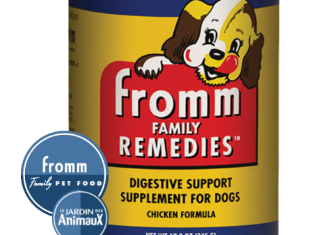 Conserve pour chien FROMM REMEDIES - SUPPORT DIGESTIF POULET Online now