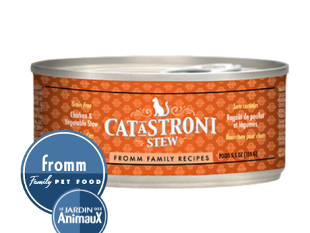 Conserve pour chat Fromm CATaSTRONI- Ragoût de poulet et légumes 5.5oz on Sale