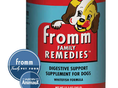 Conserve pour chien FROMM REMEDIES - SUPPORT DIGESTIF POISSON Supply