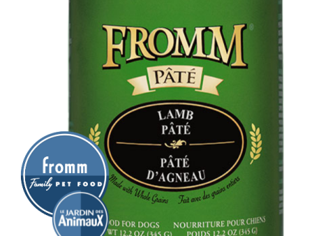 Conserve pour chien FROMM - PÂTÉ D AGNEAU Online now