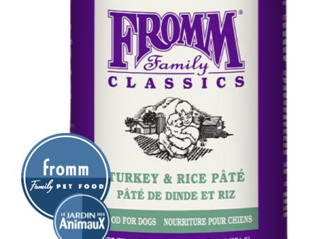 Conserve pour chien FROMM CLASSICS - DINDE For Sale