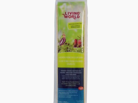 Living World couvre-perchoirs sablés pour perruches calopsittes paquet 3 Fashion