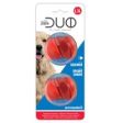 Balle Duo Zeus avec organe sonore, paquet de 2, diam. 6,3 cm Supply