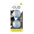 Balle Duo Zeus phosphorescente avec organe sonore, paquet de 2, diam. 5 cm Sale