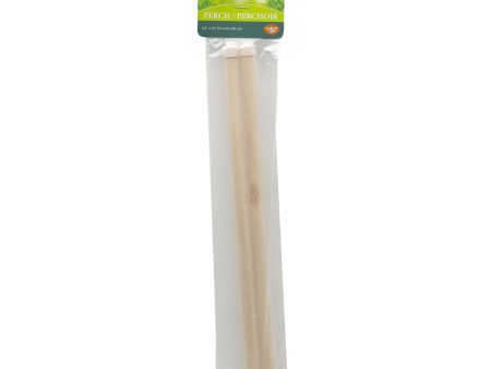 Living World perchoirs en bois 30 cm paquet de 2 Cheap