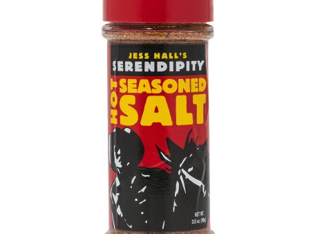 Jess Hall s Serendipity Hot Seasoned Salt 3.5 Oz For Cheap