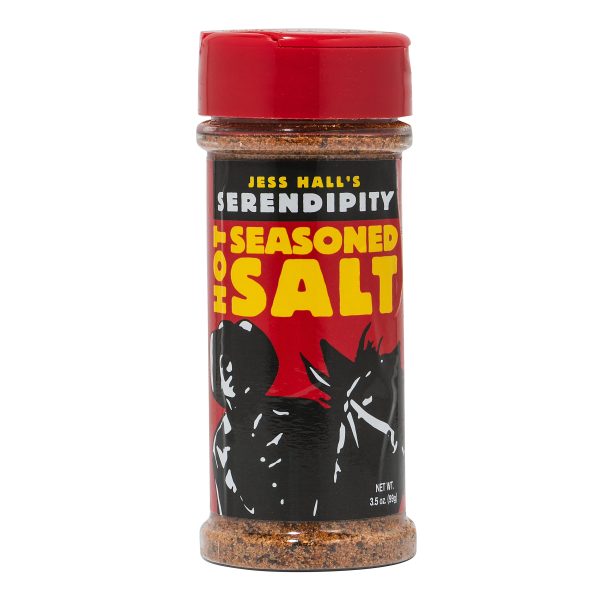 Jess Hall s Serendipity Hot Seasoned Salt 3.5 Oz For Cheap