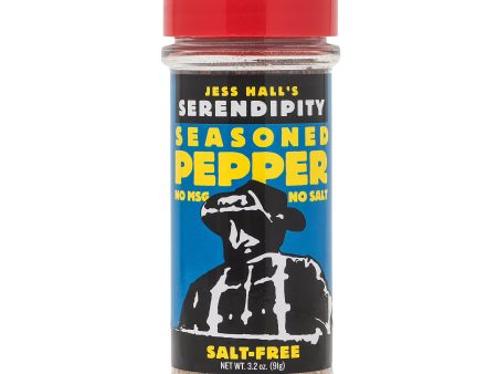 Jess Hall s Serendipity Seasoned Pepper 3.2 Oz. Cheap