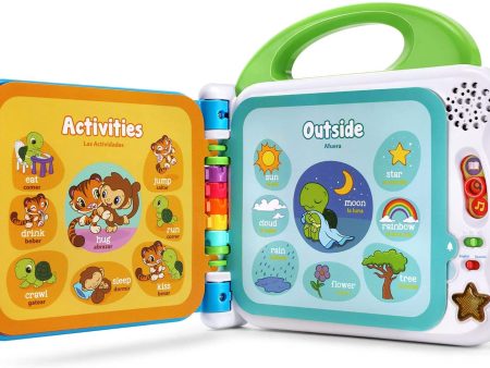 Leap Frog Learning Friends 100 Words Book - Explore the colorful pages and touch each picture to hear the animals say toddler-appropriate words -80-601503 Online Sale