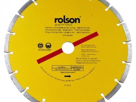 ROLSON Tile Cutting Disc 4.5 Inches  SEG - ROL24394 For Cheap